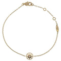 Dior Rose Des Vents Diamond Bracelet Chain Yellow Gold