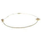 Dior Rose Des Vents Diamond Bracelet Chain Yellow Gold — view 3