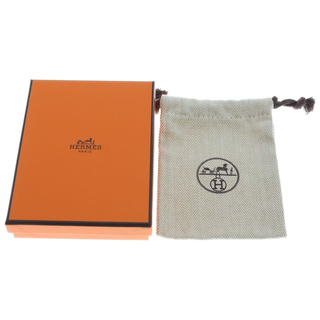 Hermes Mini H Charm Pop H Necklace White Gold — view 6