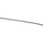 Hermes Mini H Charm Pop H Necklace Black Silver — view 5