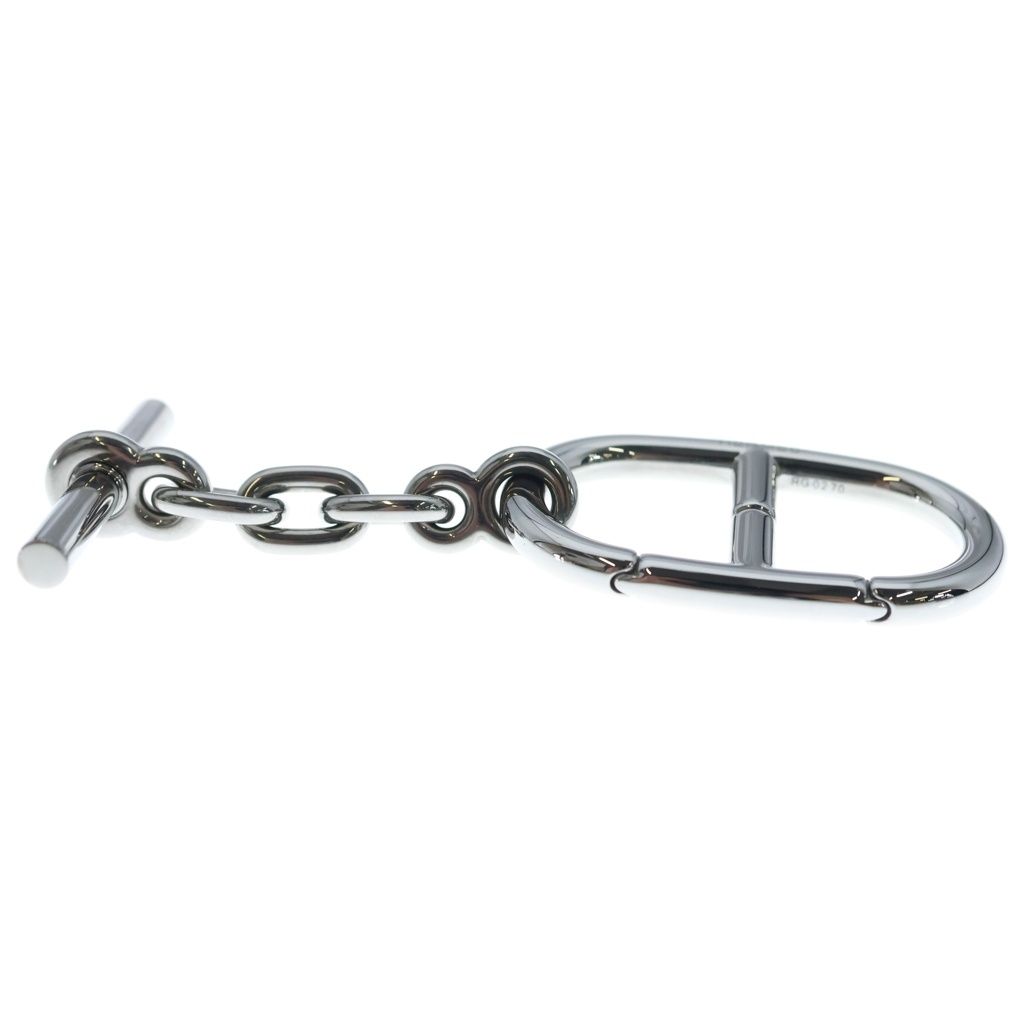 Hermes Chaine D'ancre Key Ring Silver Key Holder — view 3