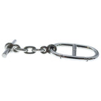 Hermes Chaine D'ancre Key Ring Silver Key Holder — view 3