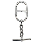 Hermes Chaine D'ancre Key Ring Silver Key Holder — view 2