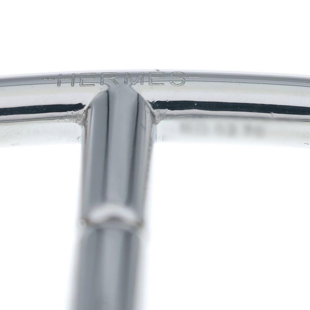 Hermes Chaine D'ancre Key Ring Silver Key Holder — view 6