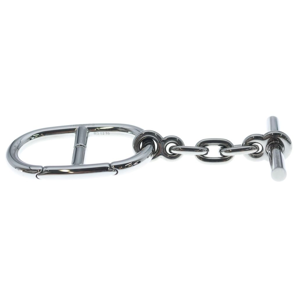 Hermes Chaine D'ancre Key Ring Silver Key Holder — view 4