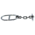 Hermes Chaine D'ancre Key Ring Silver Key Holder — view 4