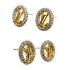 Louis Vuitton Metal Boucles D'oreilles Louise Bynight Earrings — view 2