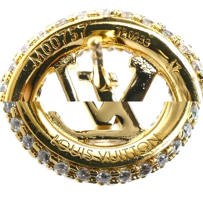 Louis Vuitton Metal Boucles D'oreilles Louise Bynight Earrings — view 4