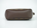 Louis Vuitton LV Trousse Makeup Damier Ebene Pouch Handbag Brown — view 3