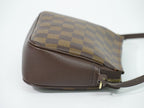 Louis Vuitton LV Trousse Makeup Damier Ebene Pouch Handbag Brown — view 4