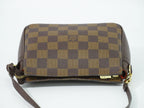 Louis Vuitton LV Trousse Makeup Damier Ebene Pouch Handbag Brown — view 5