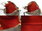Louis Vuitton LV Trousse Makeup Damier Ebene Pouch Handbag Brown — view 8