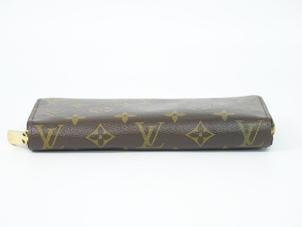 Louis Vuitton LV Vintage Zippy Wallet Monogram Zip Around Brown — view 3