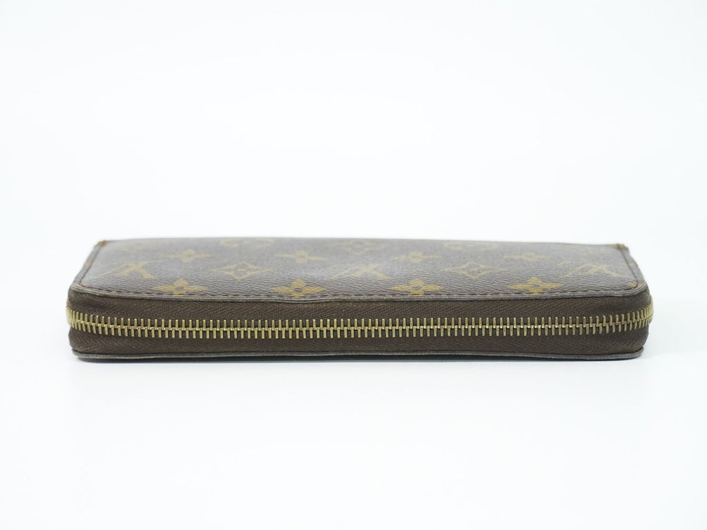 Louis Vuitton LV Vintage Zippy Wallet Monogram Zip Around Brown — view 5
