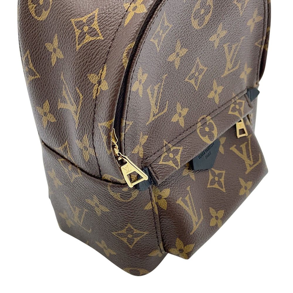 Louis Vuitton Backpack Monogram Palm Springs Mini Bag Black — view 7