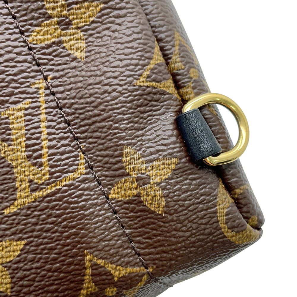 Louis Vuitton Backpack Monogram Palm Springs Mini Bag Black — view 8