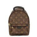 Louis Vuitton Backpack Monogram Palm Springs Mini Bag Black