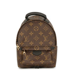 Louis Vuitton Backpack Monogram Palm Springs Mini Bag Black