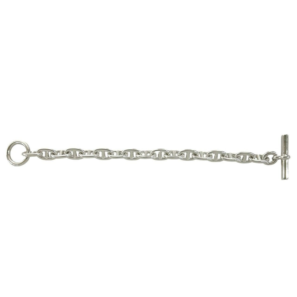 Hermes Chaine D'ancre MM 16 Links Bracelet 925 Sterling Silver — view 7