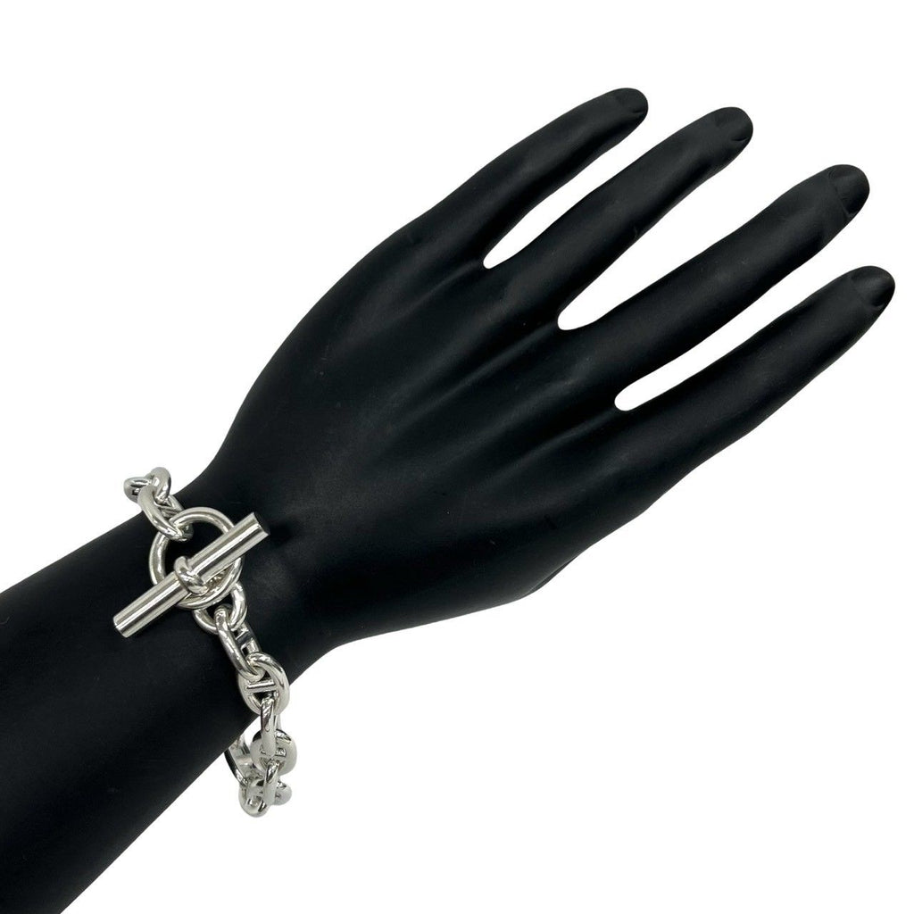 Hermes Chaine D'ancre MM 16 Links Bracelet 925 Sterling Silver — view 2