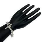 Hermes Chaine D'ancre MM 16 Links Bracelet 925 Sterling Silver — view 2