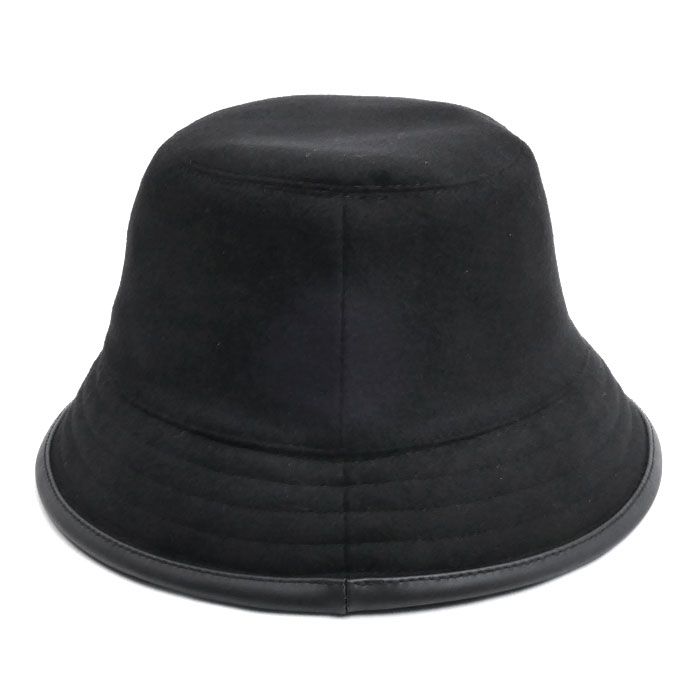 Hermes Bucket Hat Harper Evelyne Hat Black 57 — view 3