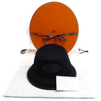 Hermes Bucket Hat Harper Evelyne Hat Black 57 — view 7
