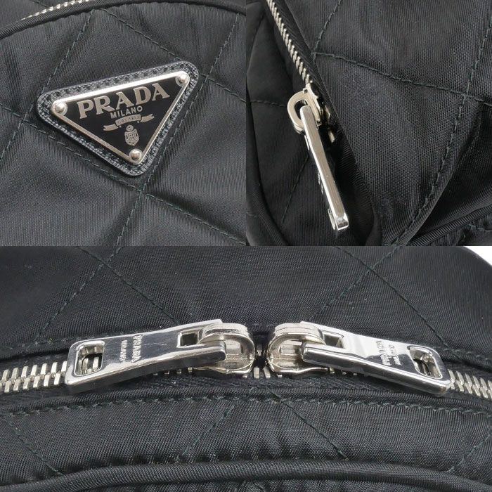 Prada Tessuto Backpack Black — view 8