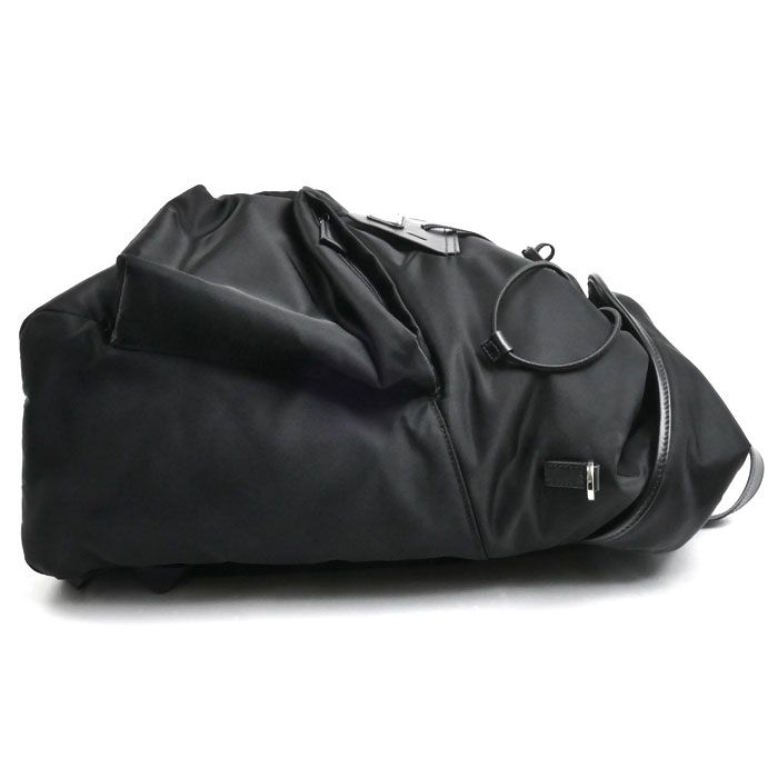 Prada Tessuto Re-Nylon Backpack Black — view 4