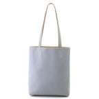 Hermes Double Sens 36 Gray Pantin Tote Bag Smooth Leather Stamp