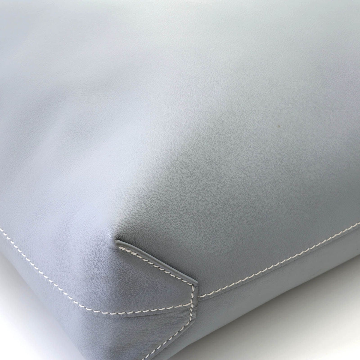 Hermes Double Sens 36 Gray Pantin Tote Bag Smooth Leather Stamp — view 7