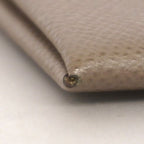 Hermes Card Case Calvi Verso Veau Epsom Etain Vert Criquet Silver — view 6