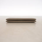 Hermes Card Case Calvi Verso Veau Epsom Etain Vert Criquet Silver — view 2
