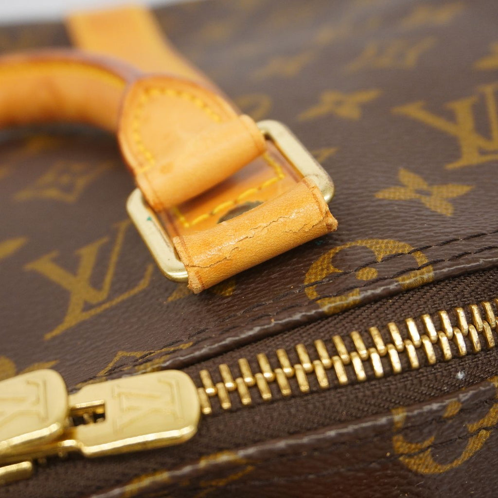Louis Vuitton Boston Bag Monogram Keepall Bandouliere 50 Brown — view 8