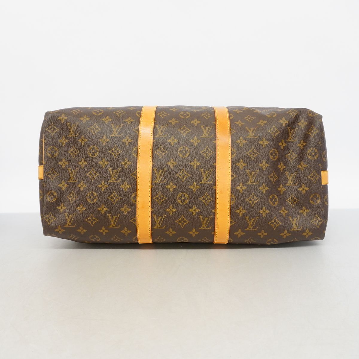 Louis Vuitton Boston Bag Monogram Keepall Bandouliere 50 Brown — view 3