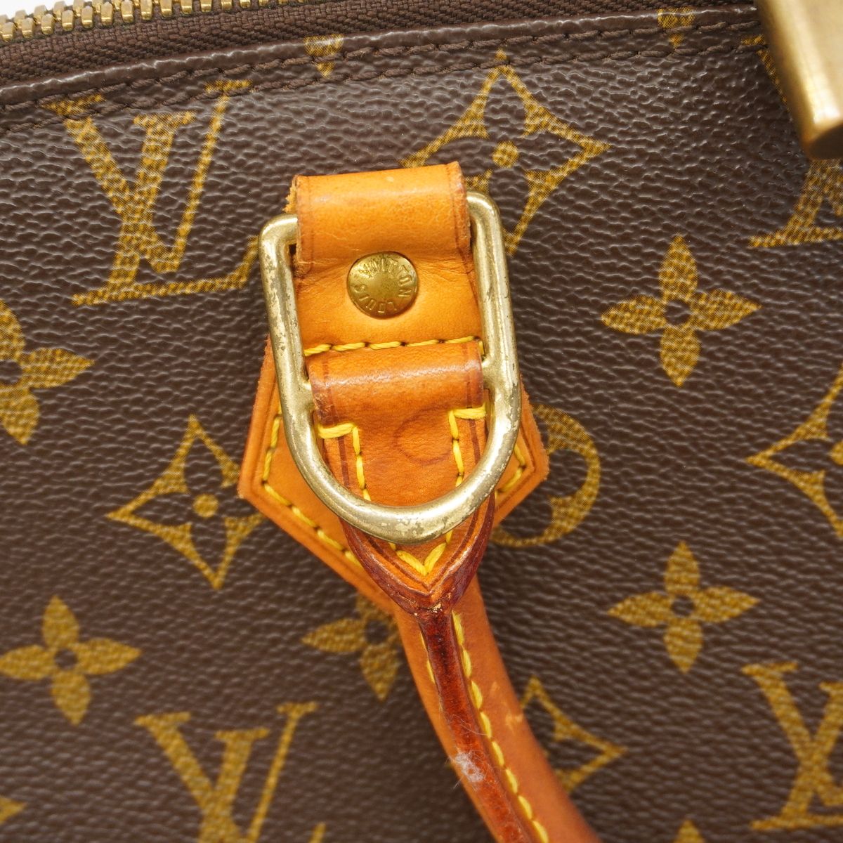 Louis Vuitton Handbag Monogram Alma Brown — view 7