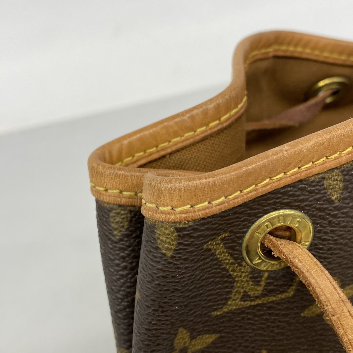 Louis Vuitton Backpack Monogram Montsouris MM Brown — view 7