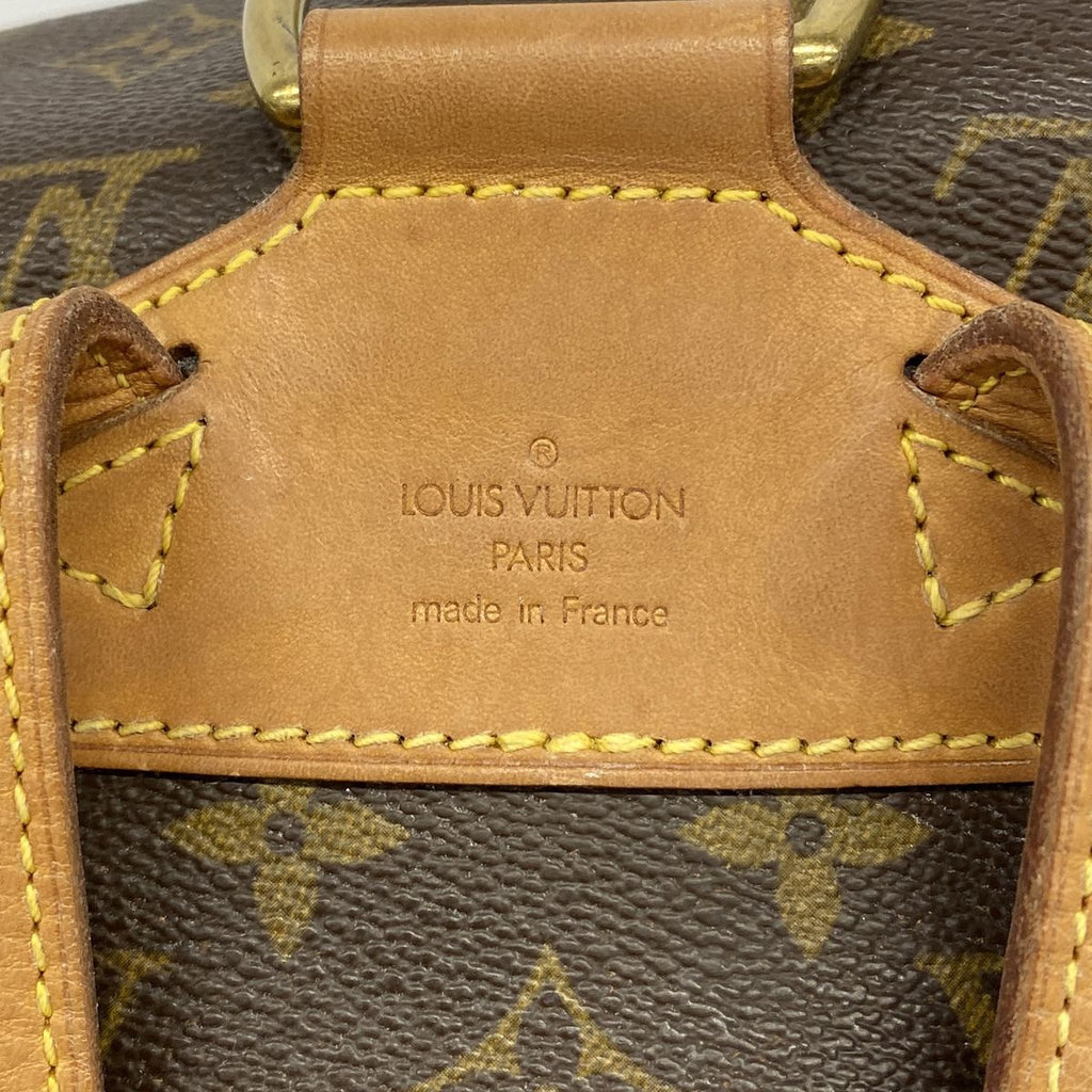 Louis Vuitton Backpack Monogram Montsouris MM Brown — view 5