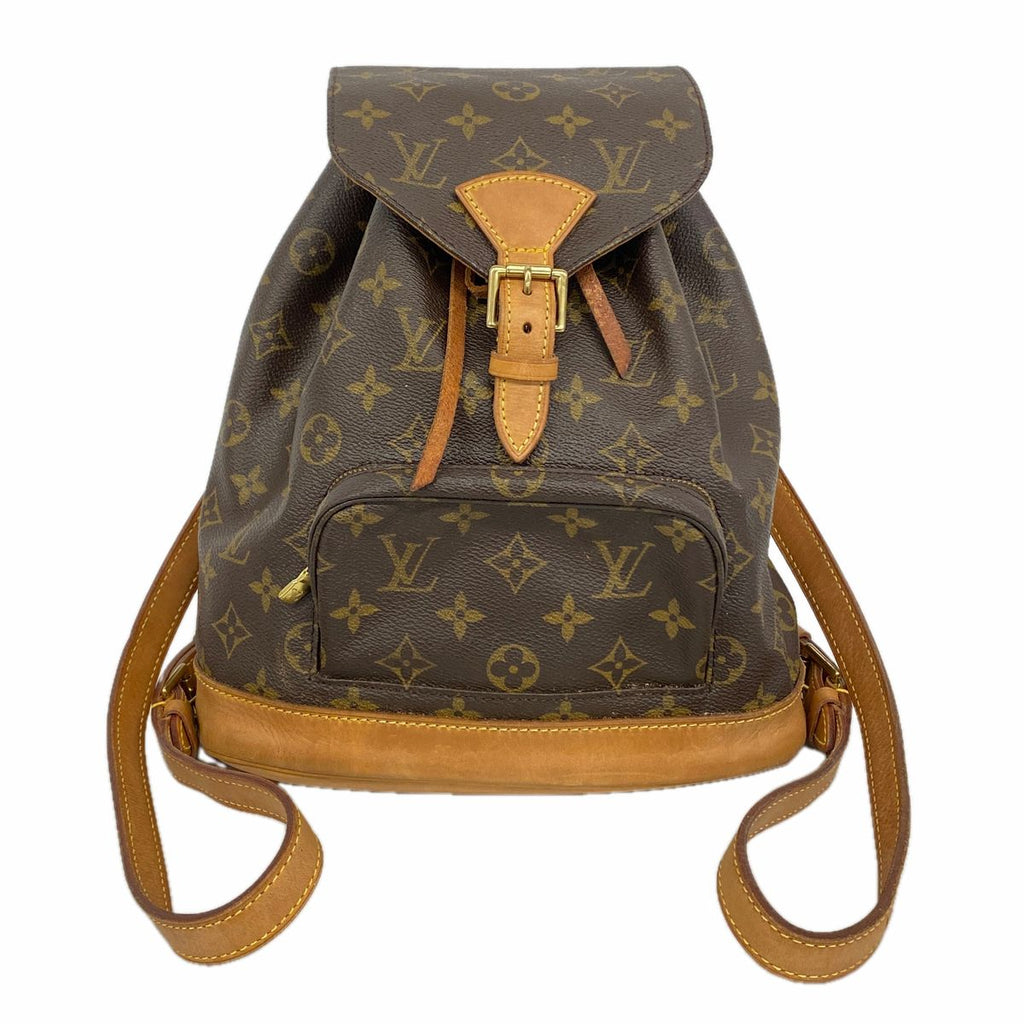 Louis Vuitton Backpack Monogram Montsouris MM Brown