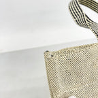 Hermes Tote Bag New Fourre Tout PM Toile H Black Silver — view 6