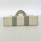 Hermes Tote Bag New Fourre Tout PM Toile H Black Silver — view 3