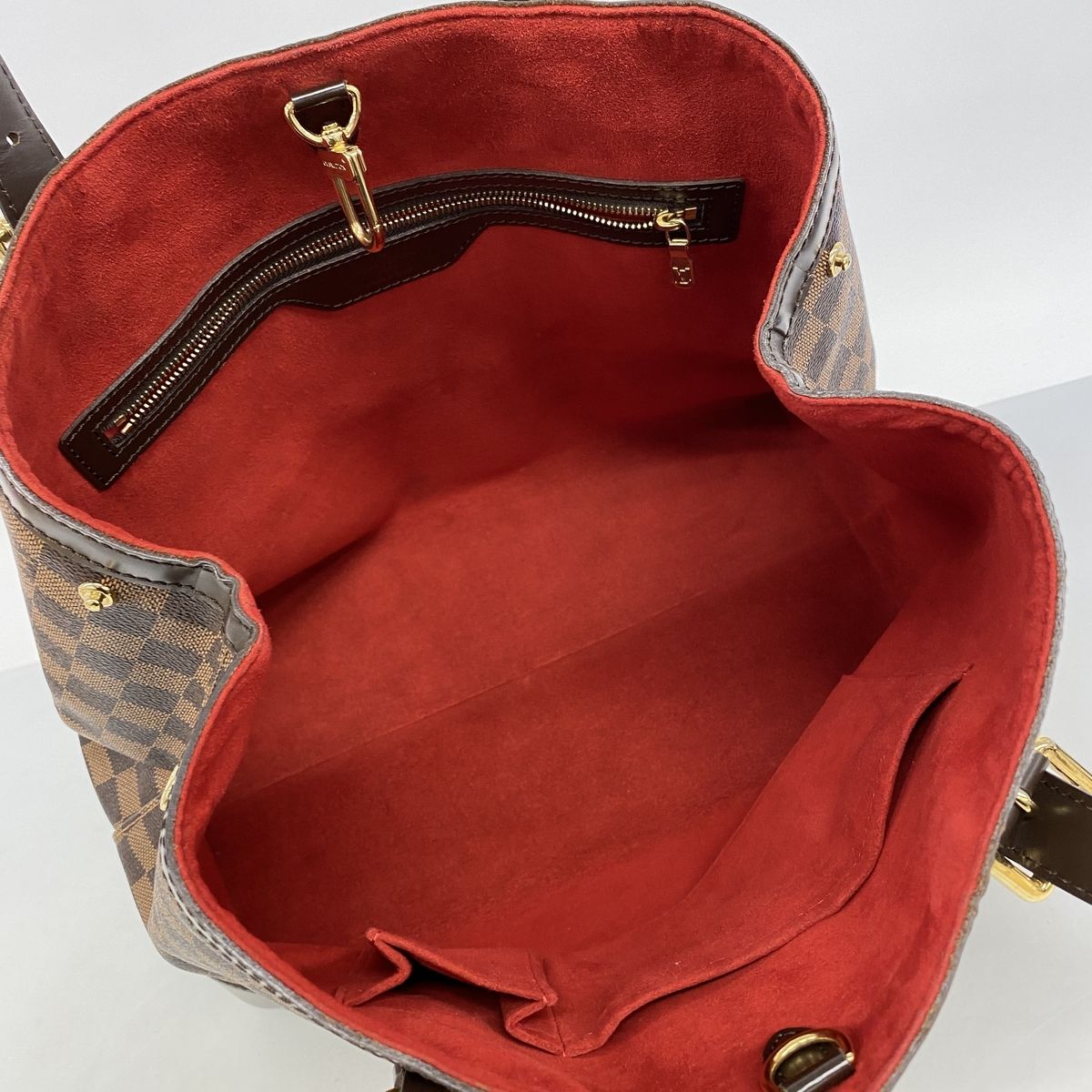 Louis Vuitton Tote Bag Damier Hampstead MM Ebene — view 4