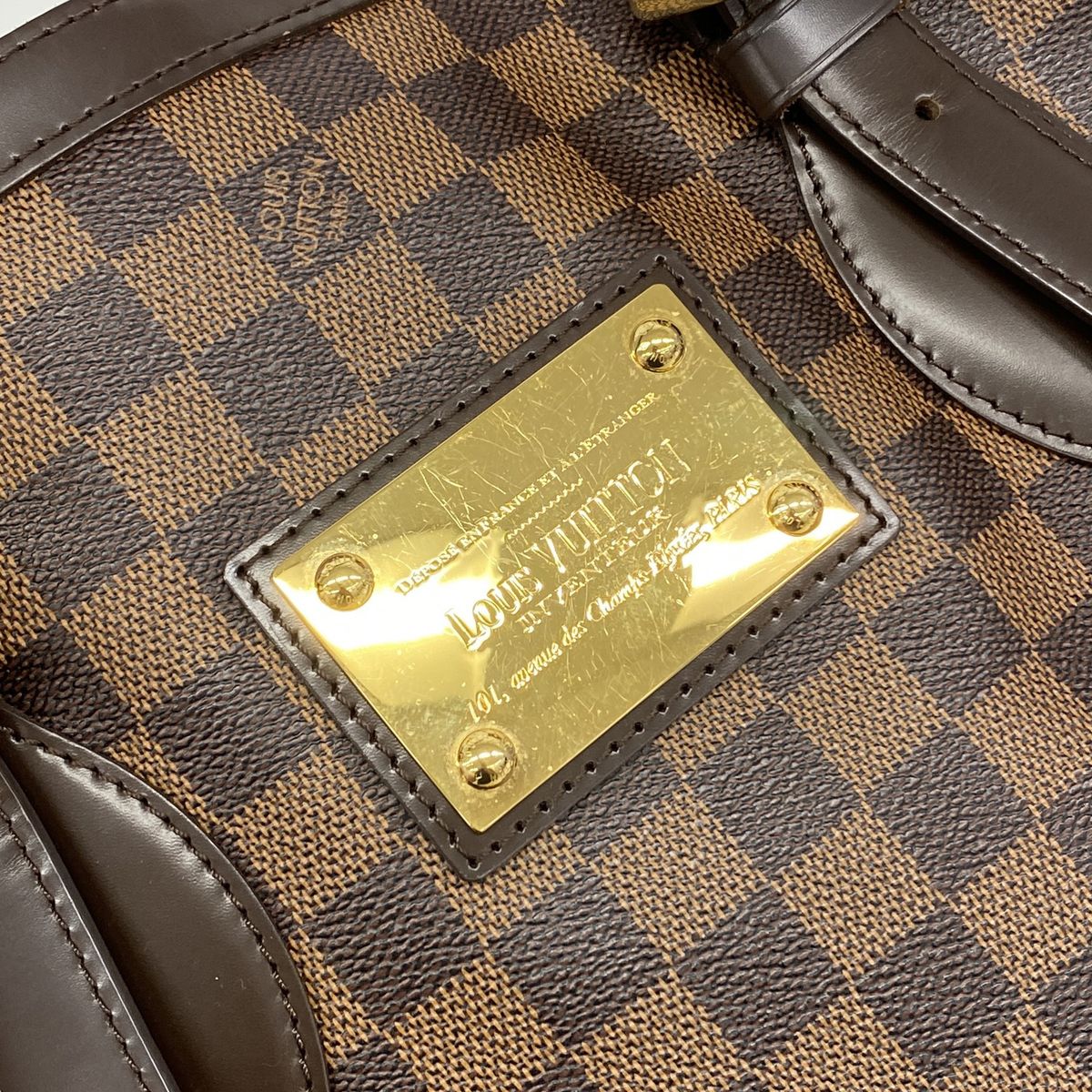 Louis Vuitton Tote Bag Damier Hampstead MM Ebene — view 8