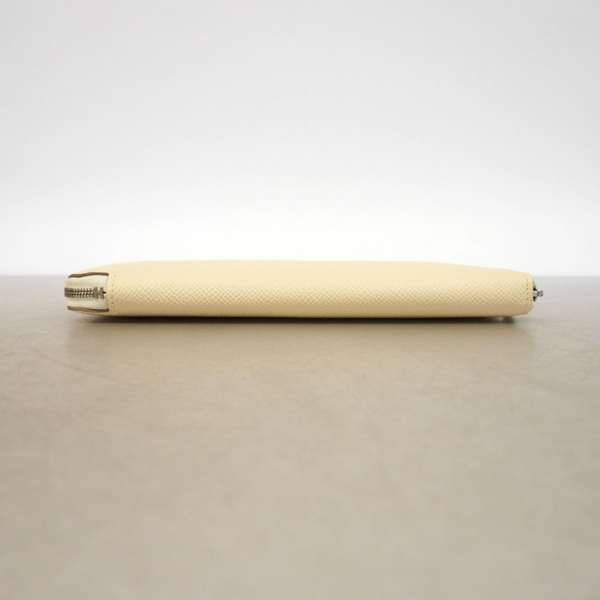 Hermes Wallet Azap Long Silk'in Veau Epsom Craie Silver — view 2