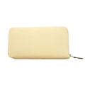 Hermes Wallet Azap Long Silk'in Veau Epsom Craie Silver