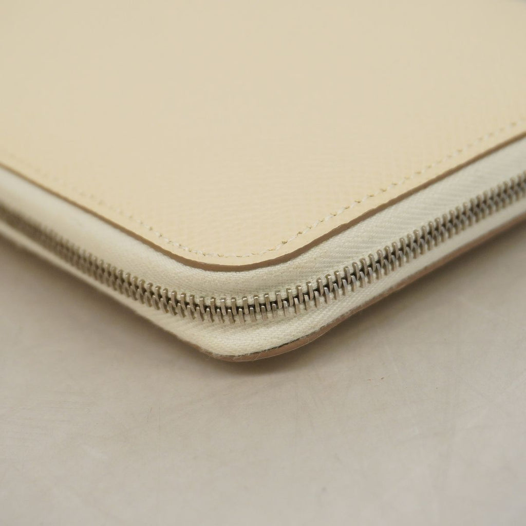 Hermes Wallet Azap Long Silk'in Veau Epsom Craie Silver — view 5
