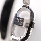 Hermes Ring Maillon Metal Silver Black — view 5