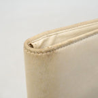 Chanel Wallet Camellia Leather Beige Silver — view 7