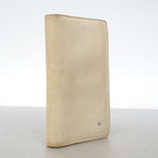 Chanel Wallet Camellia Leather Beige Silver — view 2