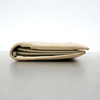 Chanel Wallet Camellia Leather Beige Silver — view 3